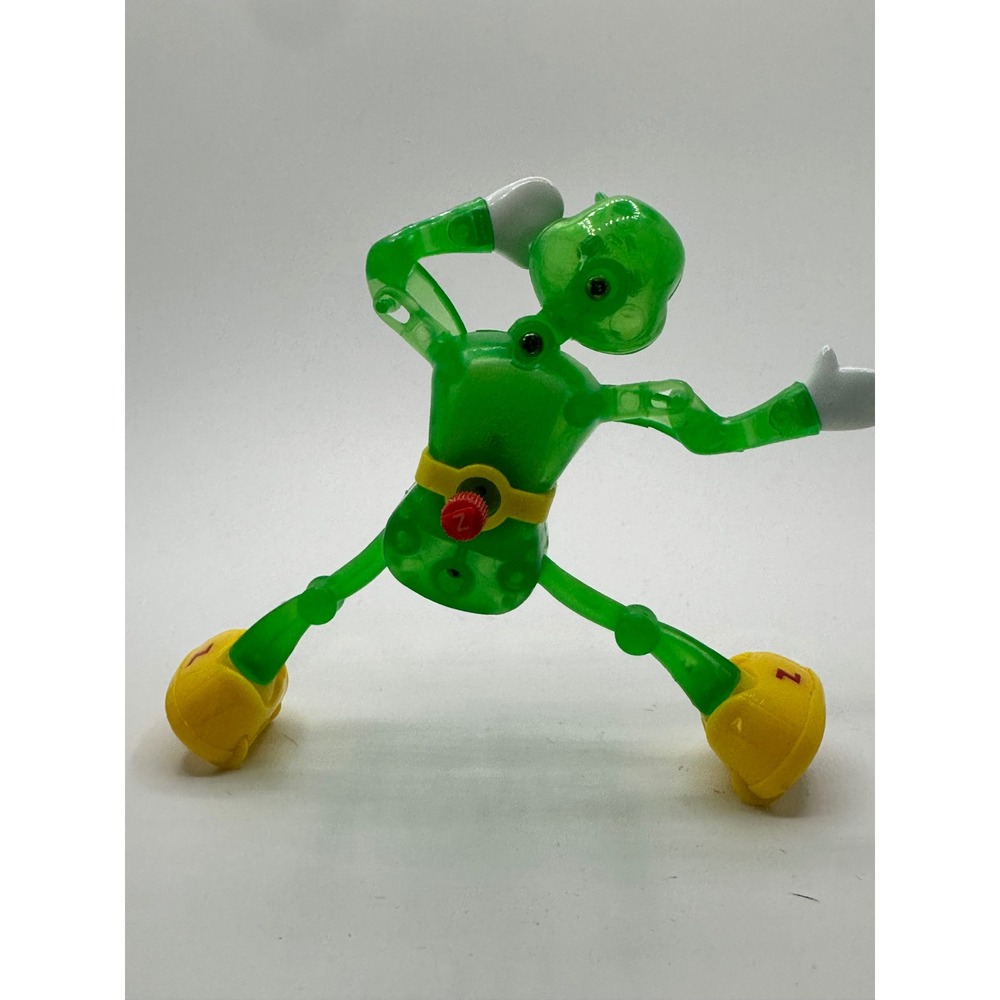 Z-Wind Ups Nobbin Bops and Sliders Lot of 4 Vintage Wind Up Toys Translucent - Picture 4 of 8